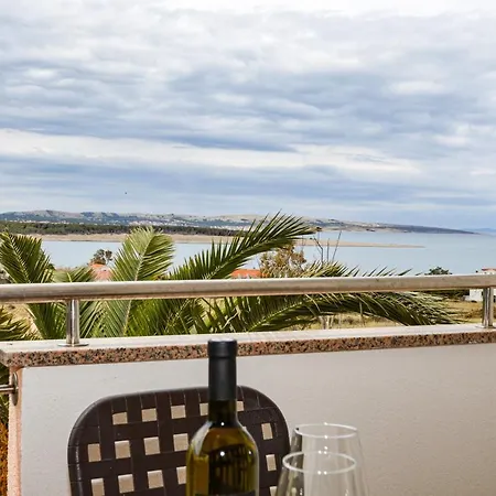 Family Friendly With A Swimming Pool Povljana, Pag - 244 * 波弗加纳