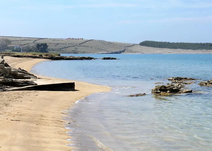 Family-Friendly Apartments With Swimming Pool Povljana, Pag - 244 *